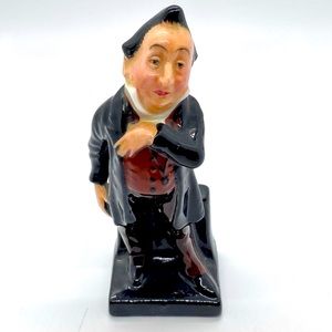 Royal Doulton Dickens Figurine - Peaksniff - Vintage Porcelain Collectible